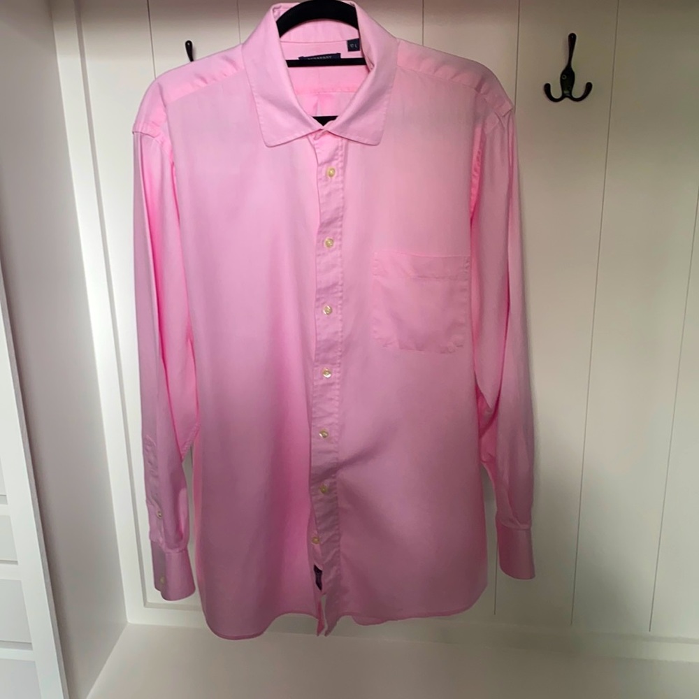 MEN’S BURBERRY BUTTON DOWN SHIRT